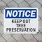 Signmission Keep Out Tree Preservation OSHA Notice Sign, Plastic, 24in W x 18in L, 2PK OS-2PACK-NS-P-1824-L-13858 - alternate 6